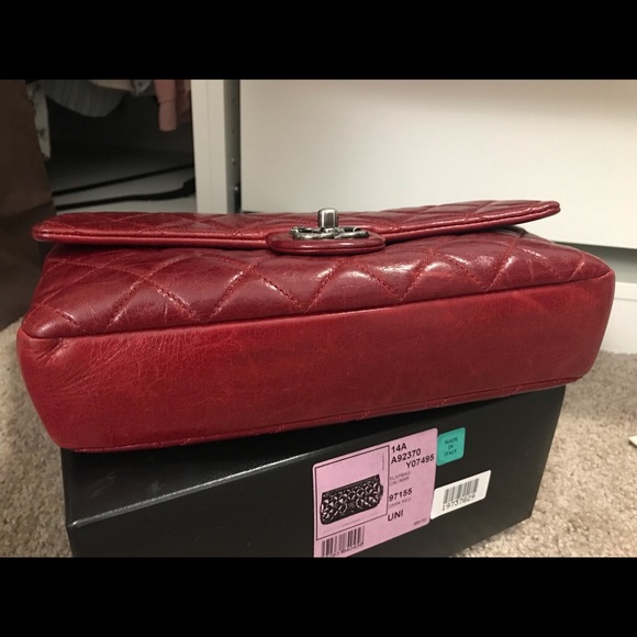 SOLD! Chanel easy flap bag with ruthenium hw- - Picture 2 of 8